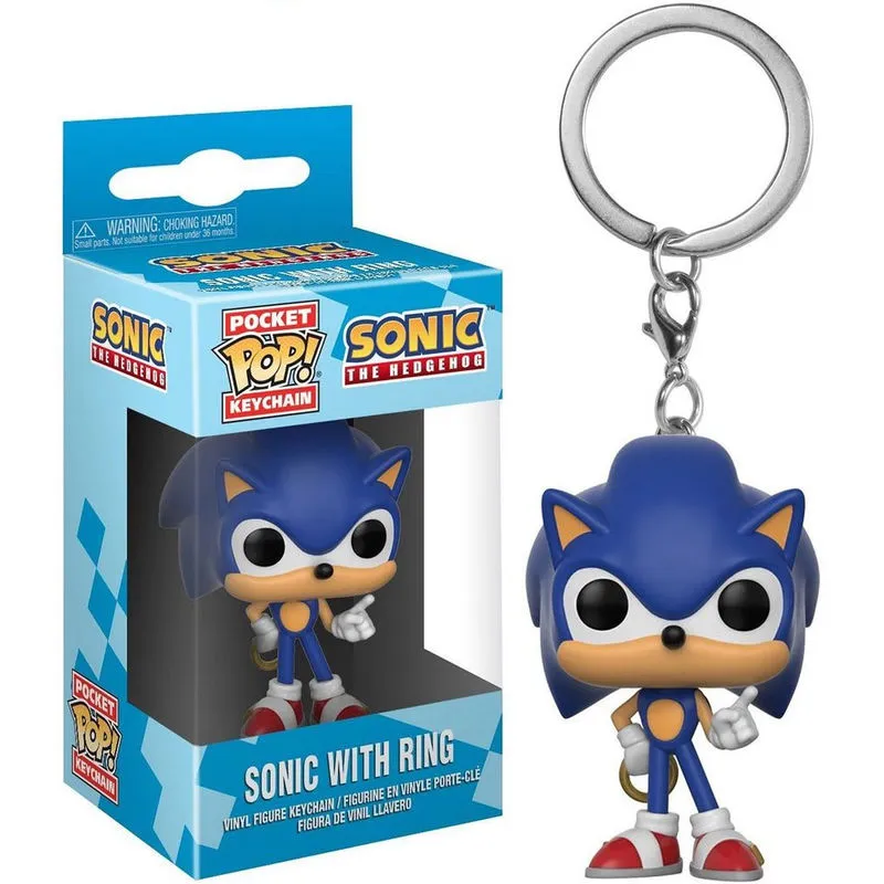 Llavero Pocket POP Sonic 4 cm Llavero Pocket POP Sonic 4 cm