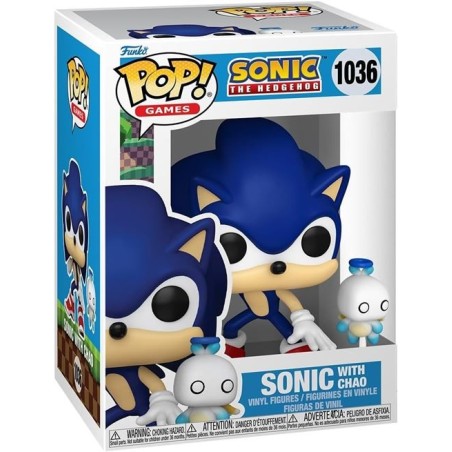 Funko Pop Sonic con Chao 1036