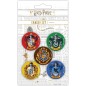 Juego de 5 gomas de borrar Harry Potter Juego de 5 gomas de borrar Harry Potter