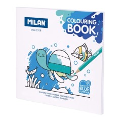 Milan Cuaderno para Colorear Blue Odyssey