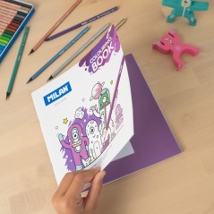 Milan Cuaderno para Colorear Alien Invasion