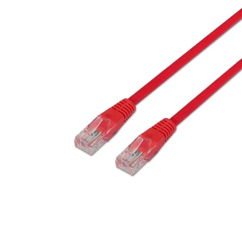 Cable de Red RJ45 UTP Aisens A133-0187 Cat.5e/ 50cm/ Rojo Cable de Red RJ45 UTP Aisens A133-0187 Cat.5e/ 50cm/ Rojo