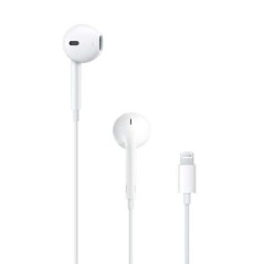 Apple EarPods Auriculares Lightning con Microfono y control de Volumen - Blanco