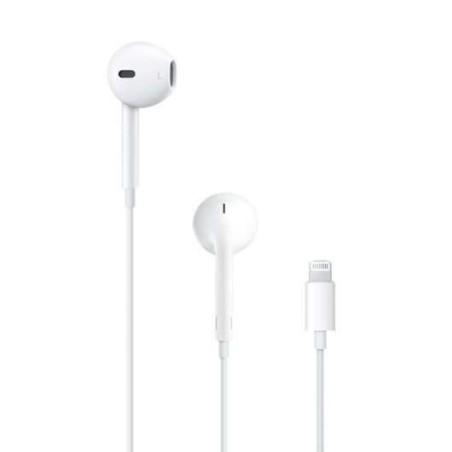 Apple EarPods Auriculares Lightning con Microfono y control de Volumen - Blanco