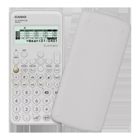 Casio Iberia FX-570SP Classwiz Calculadora Científica - 560 Funciones - Color Blanco