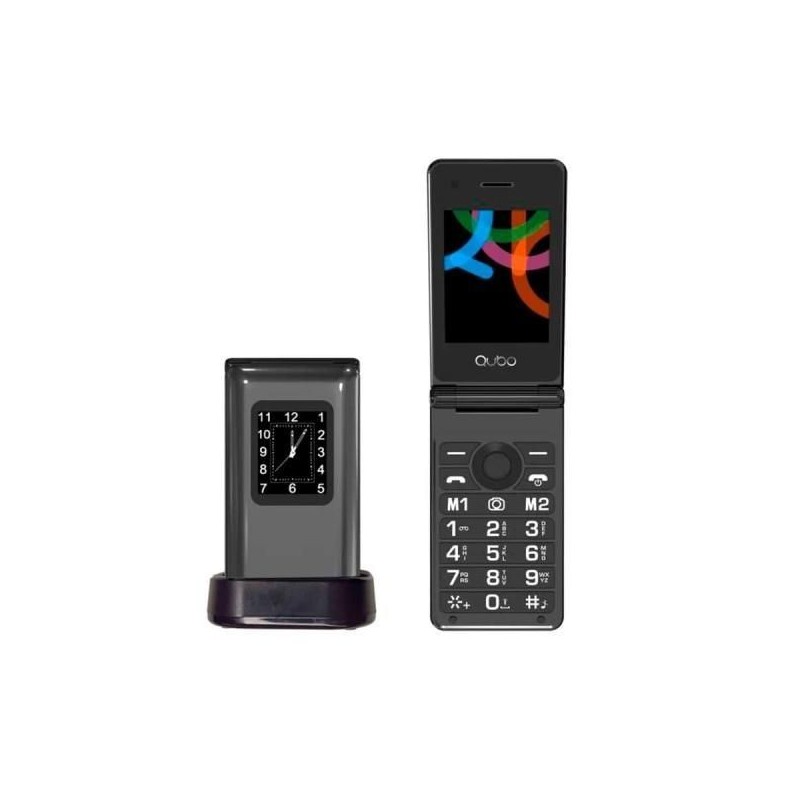 Teléfono Móvil Qubo X-28 4G Negro Teléfono Móvil Qubo X-28 4G Negro