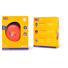 Altavoz inalámbrico Rol&Roll Bluetooth Naranja