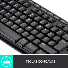 Teclado y Ratón Inalámbricos Logitech MK270