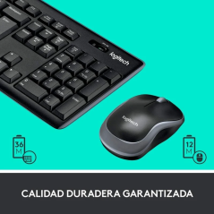 Teclado y Ratón Inalámbricos Logitech MK270