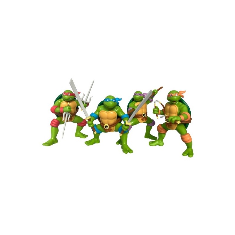 Set Tortugas Ninja 4 Figuras
