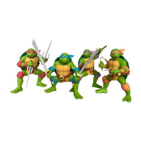 Set Tortugas Ninja 4 Figuras