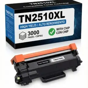 Brother TN2510XL Negro Cartucho de Tóner Compatible