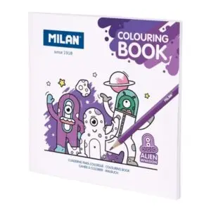 Milan Cuaderno para Colorear Alien Invasion