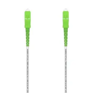 Cable de Fibra Óptica G657A2 3.0 Aisens A152-0493/ LSZH/ 1m/ Blanco